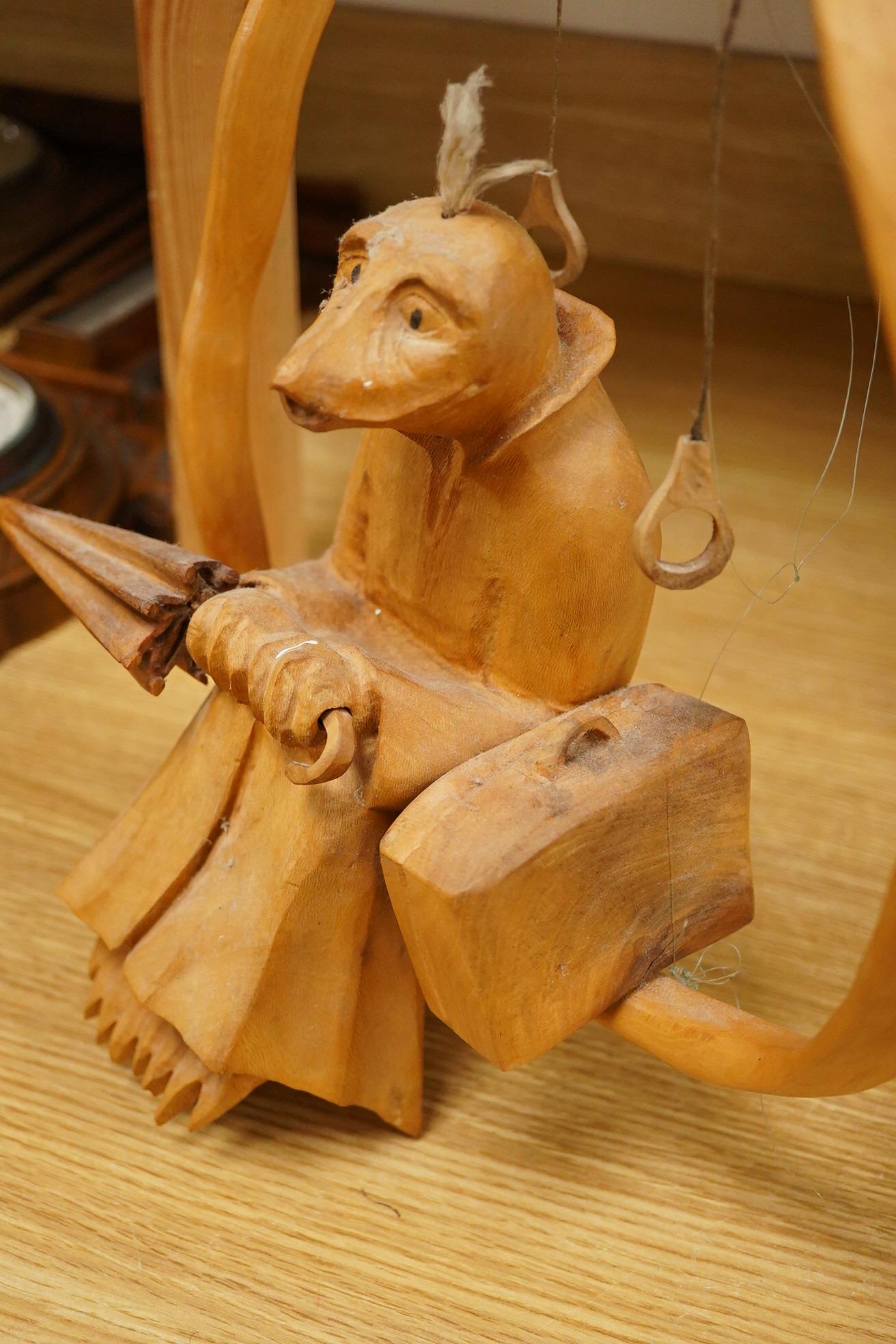 A cut glass chandelier